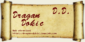 Dragan Dokić vizit kartica